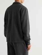 Les Tien - Cotton-Jersey Half-Zip Sweatshirt - Gray
