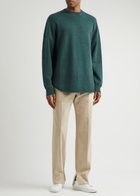 Extreme Cashmere N°53 Crew Hop Cashmere-blend Jumper - Green - One Size