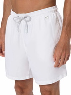 MC2 Saint Barth Man Lightweight Fabric White Swim Shorts Lighting Pantone | Pantone® Special Edition