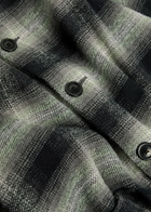 Ymc PJ Checked Cotton Shirt Black