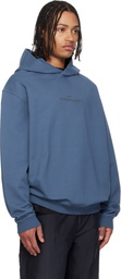 Maison Margiela Navy Reversed Logo Hoodie