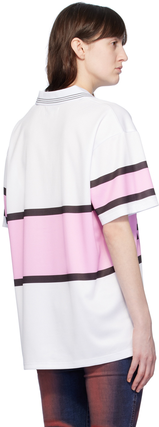 Raga Malak White 'I Drive' Polo