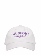 SPORTY & RICH Wimbledon Cotton Baseball Cap