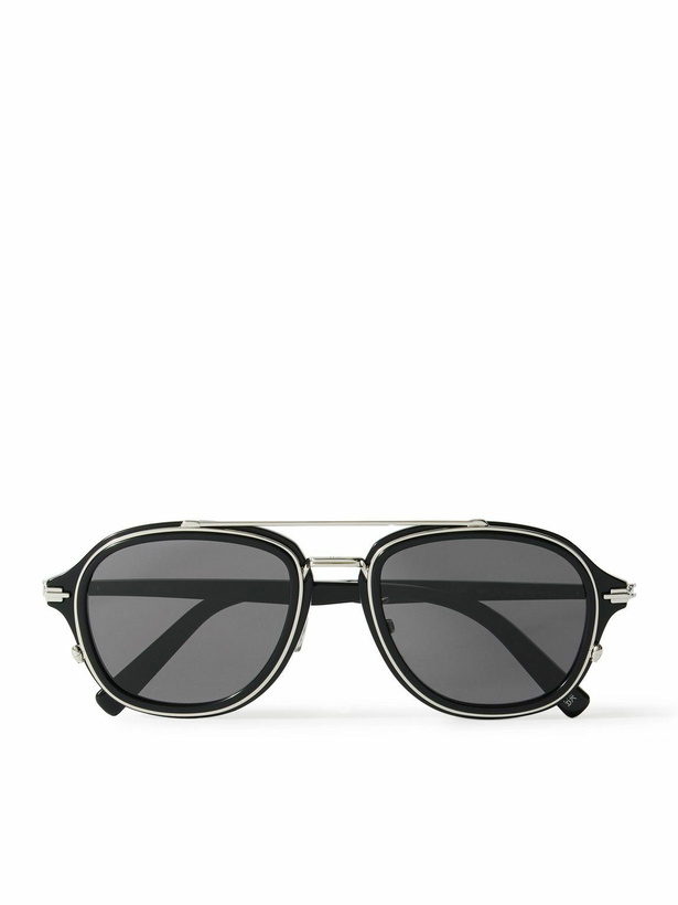 Photo: Dior Eyewear - DiorBlacksuit A4U Aviator-Style Acetate and Silver-Tone Sunglasses