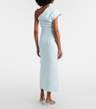 SIR Linen midi skirt