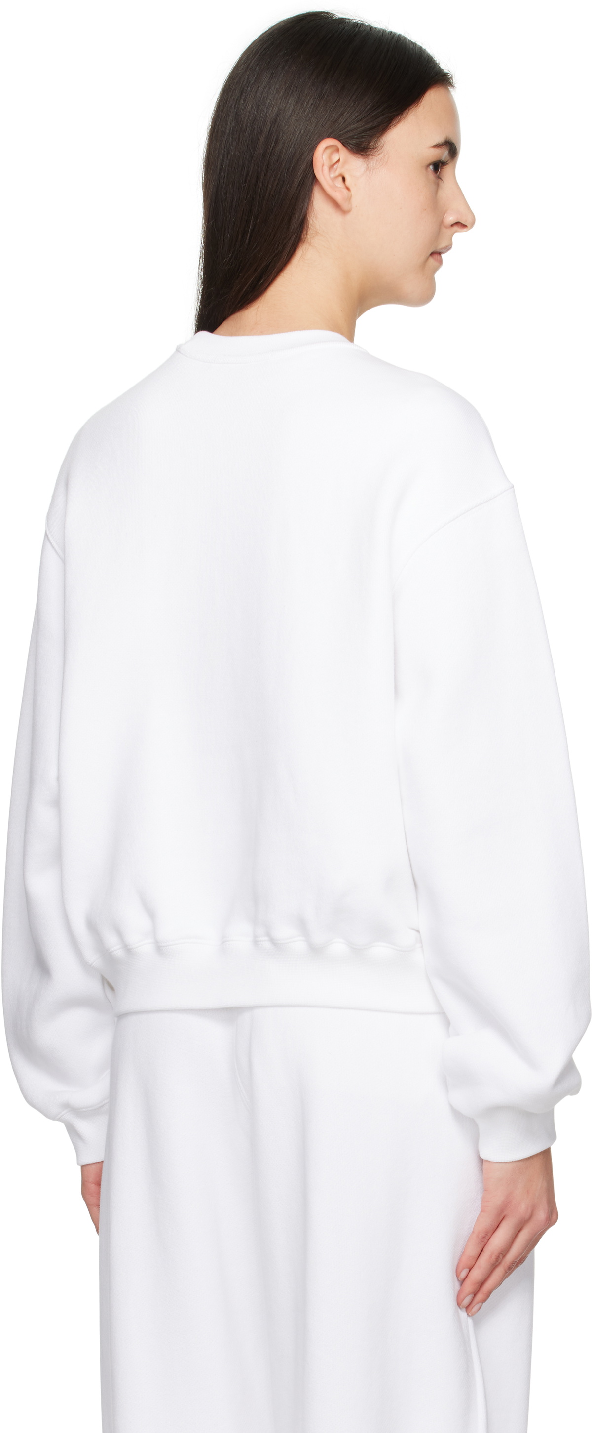 alexanderwang.t White Puff Logo Sweatshirt