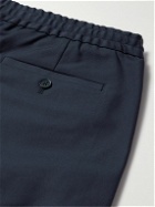 NN07 - Billie 1733 Stretch Cotton-Blend Trousers - Blue