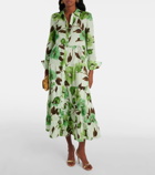 Erdem Floral cotton shirt dress