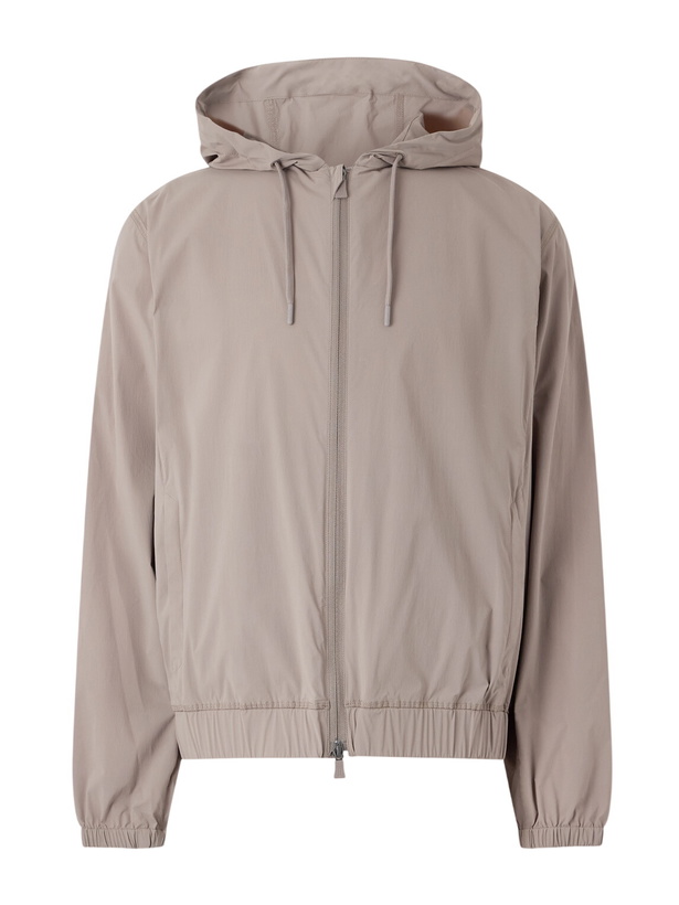 Photo: Herno - Hooded Shell Blouson Jacket - Neutrals