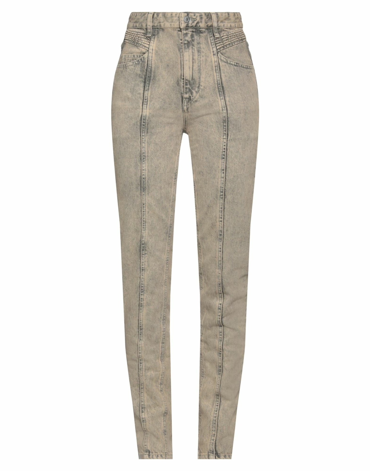 Marant Étoile Womens Jeans Sand