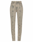 Marant Étoile Womens Jeans Sand