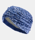 Valentino Escape sequined head wrap