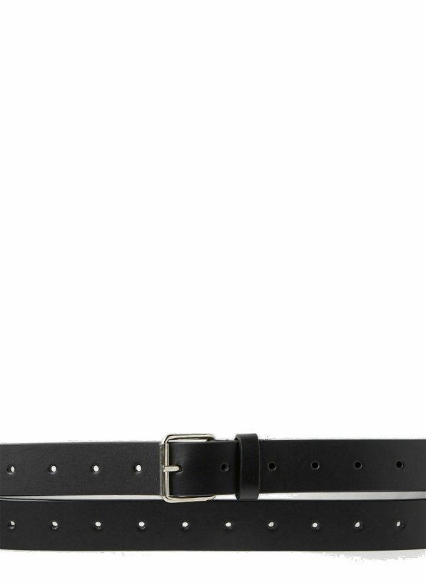 Photo: VETEMENTS - Super Long Double Belt in Black