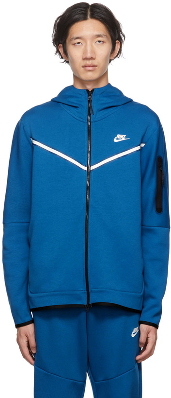 Photo: Nike Blue NSW Tech Fleece Hoodie