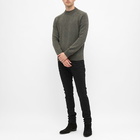 Saint Laurent Men's Skinny Fit Jean in Black Coated