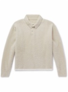 Jacquemus - Polo Neve Brushed Knitted Sweater - Neutrals