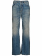 ALEXANDER MCQUEEN Cotton Denim Straight Jeans
