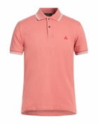 Peuterey Mens Polo shirt in Salmon pink