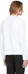 Barena White Jersey Long Sleeve T-Shirt