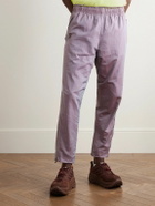 ON - Court Slim-Fit Recycled-Shell Trousers - Purple