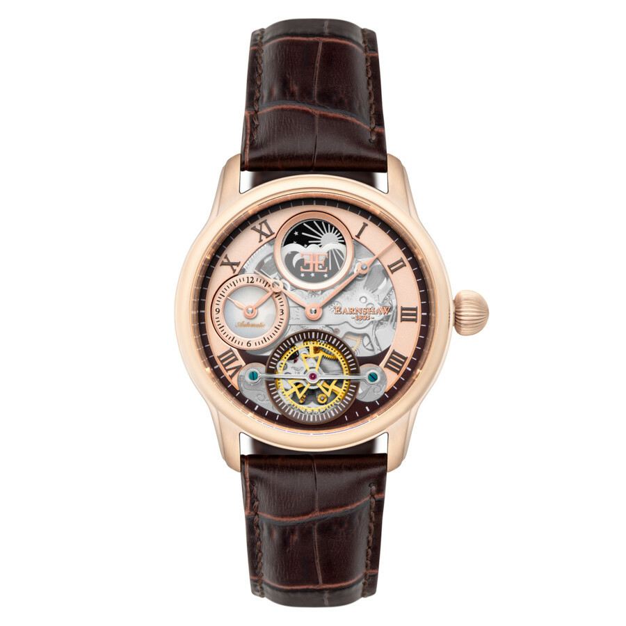 Thomas Earnshaw Longitude Rose Gold-tone Dial Mens Watch ES-8063-02