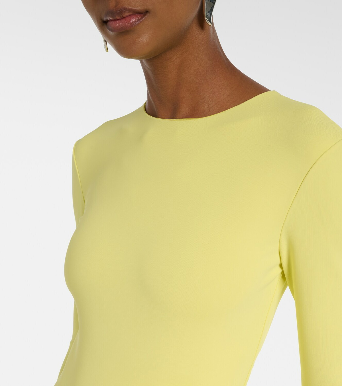 Roland Mouret Floral-appliqué gown
