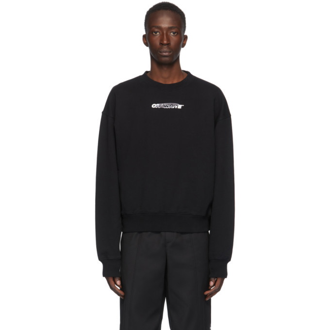 Photo: Off-White Black Hand Painters Sweatshirt