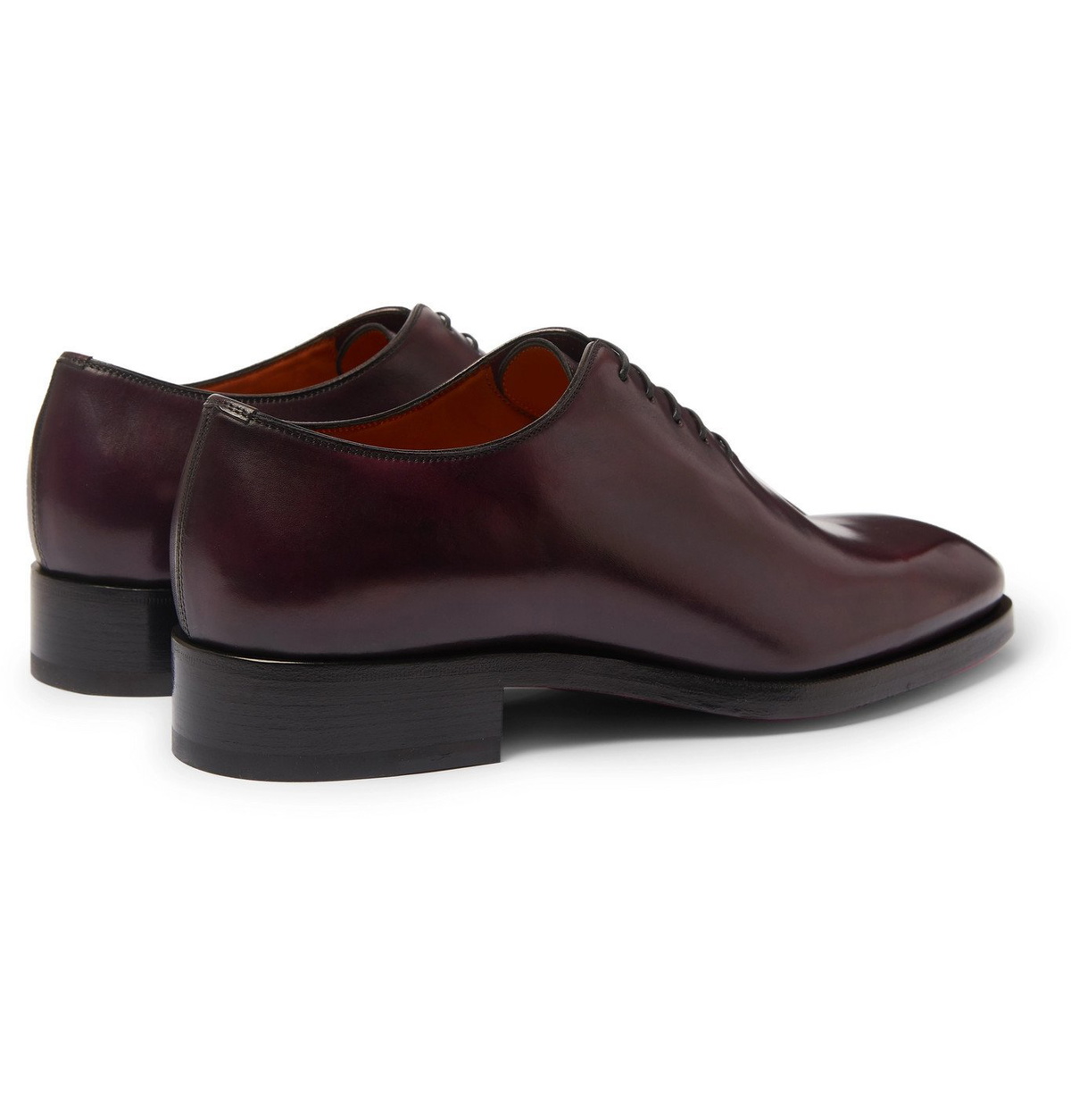 CHRISTIAN LOUBOUTIN - Cousin Corteo Leather Oxford Shoes  display picture 3