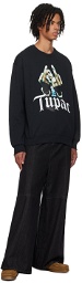 WACKO MARIA Black 'Tupac' Sweatshirt