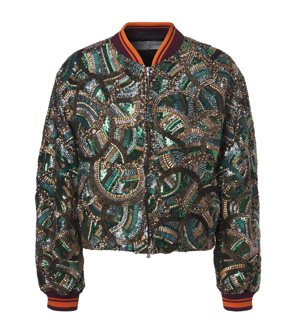 Dries Van Noten Quilted bomber jacket Dries Van Noten