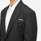 Alexander McQueen Men's Harness SB Blazer in Black