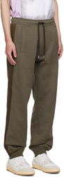 Lanvin Taupe Side Curb Sweatpants