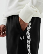Fred Perry Taped Track Pant Black - Mens - Track Pants