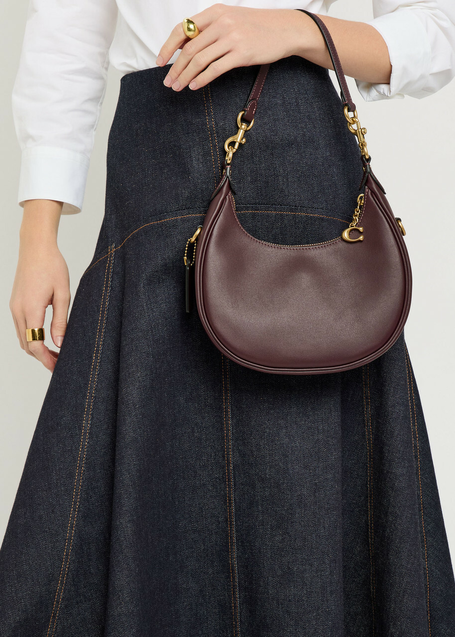 Coach Jonie Leather Shoulder bag - Purple - One Size