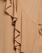 Manila Grace Womens Top Camel