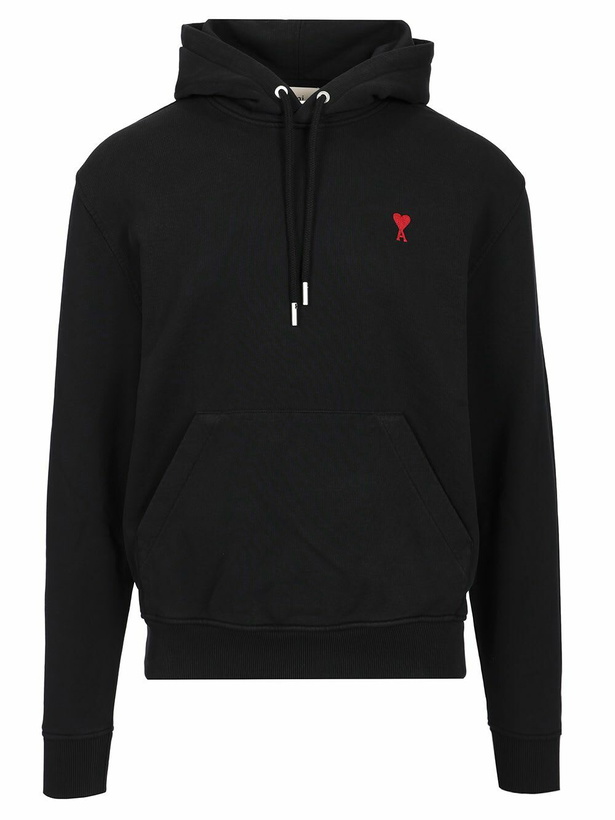 Photo: Ami Alexandre Mattiussi Ami De Coeur Hoodie Black
