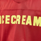 ICECREAM Men's Mesh Football Jersey in Red