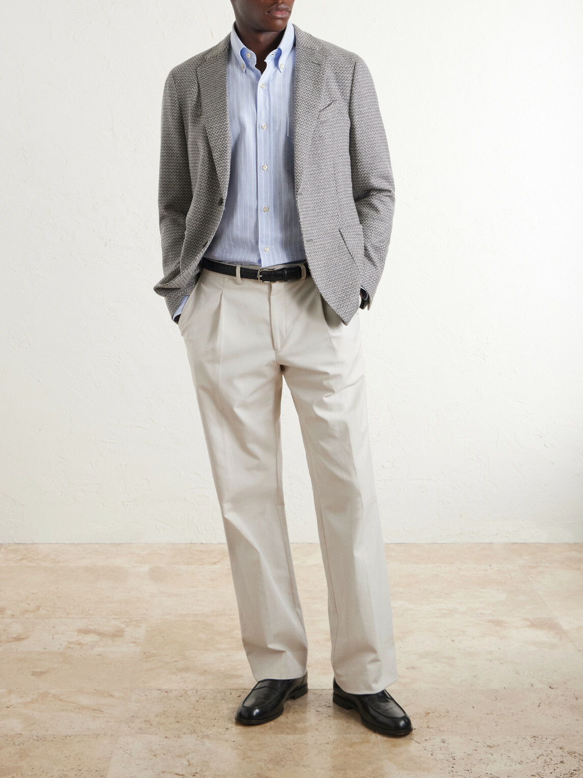 Slowear - Wool and Cashmere-Blend Blazer - Gray