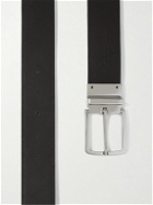 Bottega Veneta - 4cm Reversible Intrecciato Leather Belt - Black