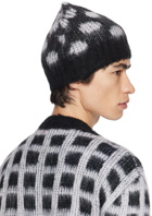 Marni Black Polka Dot Beanie