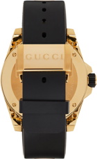 Gucci Black & Gold Dive Watch