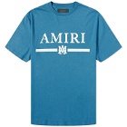 AMIRI Men's MA Bar Logo T-Shirt in Teal