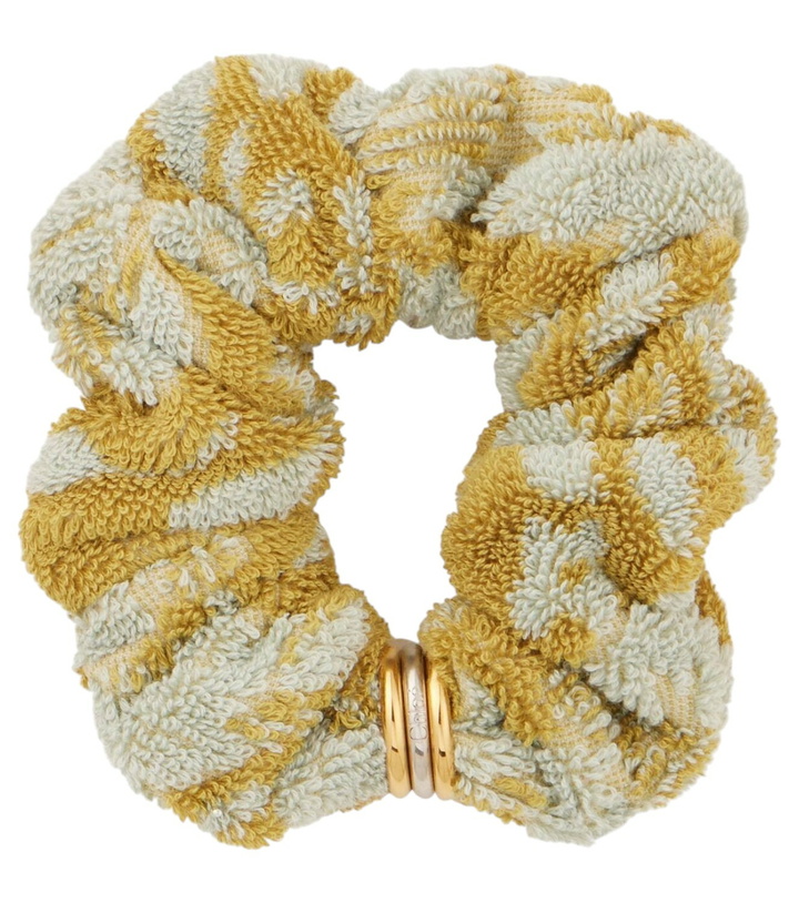 Photo: Chloé Floral cotton terry scrunchie