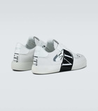 Valentino Garavani VL7N leather-trimmed sneakers