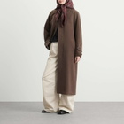 Maison Margiela Women's Number Scarf in Burgundy 