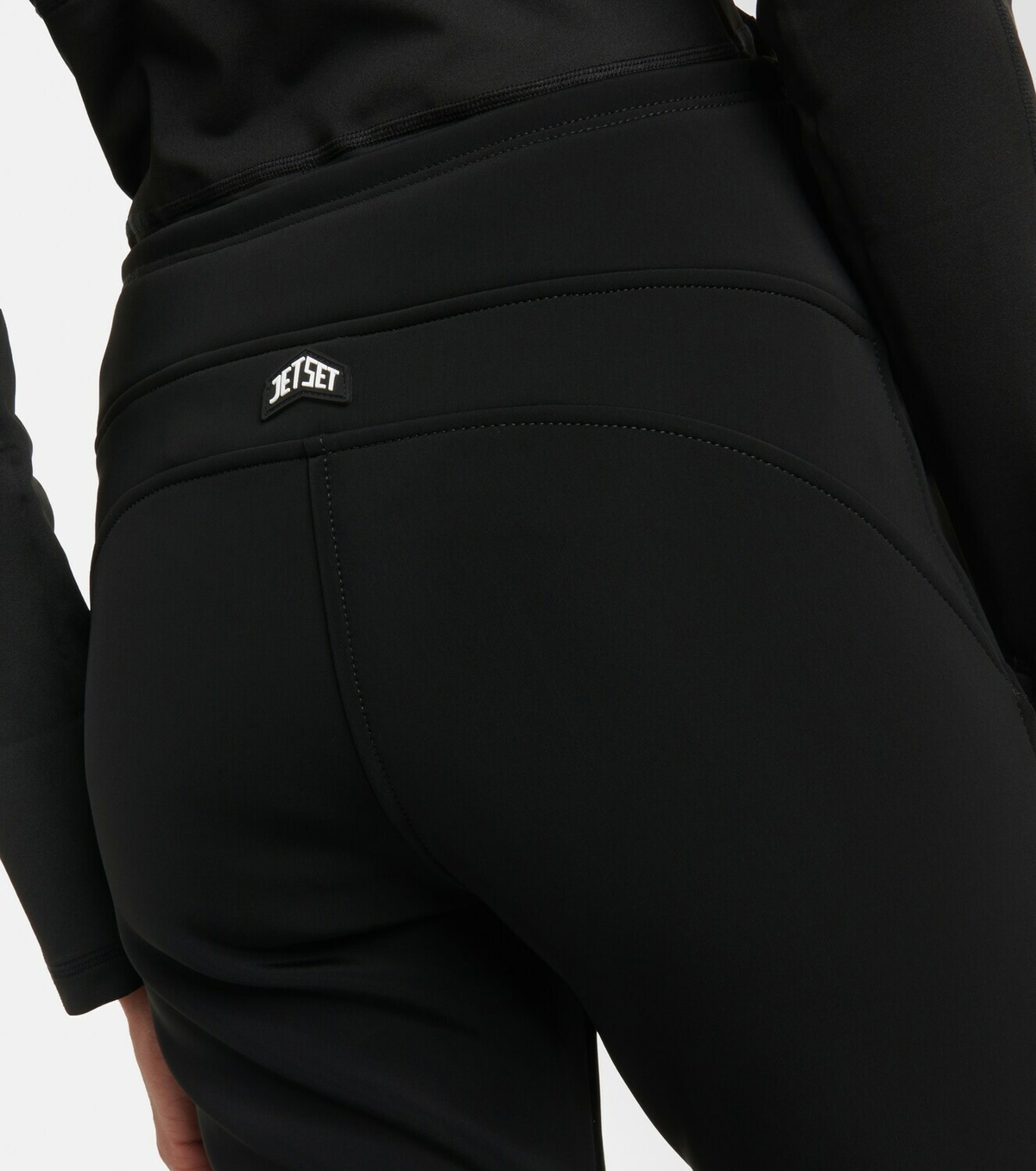 Brazil softshell ski pants in black - Jet Set