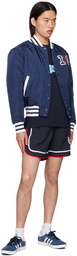 ICECREAM Navy 'IC' Classic Bomber Jacket