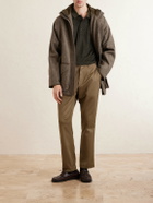 Purdey - Straight-Leg Stretch-Lyocell Twill Chinos - Neutrals