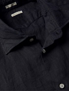 MASSIMO ALBA - Malibu Linen Shirt - Blue