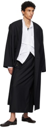 Marina Yee Black Ezra Coat